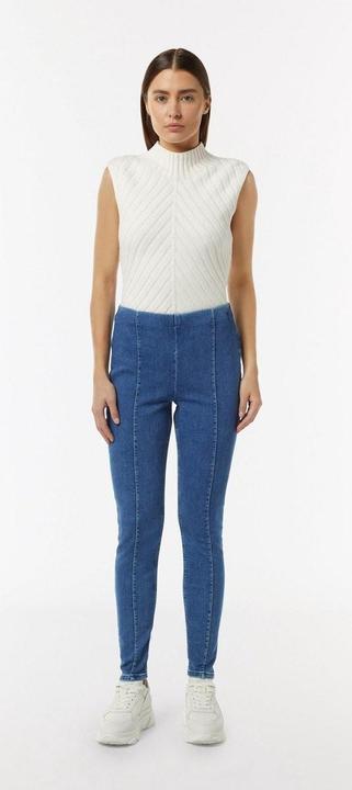 Actual product image Comma Jeans-Hose Elastische Jeggings mit Ziernähten (36)