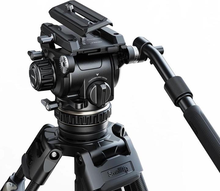 Produktbild SmallRig 4463 Heavy Duty Carbon Fiber Tripod Kit AD 120 (Kunststoff, Metall)