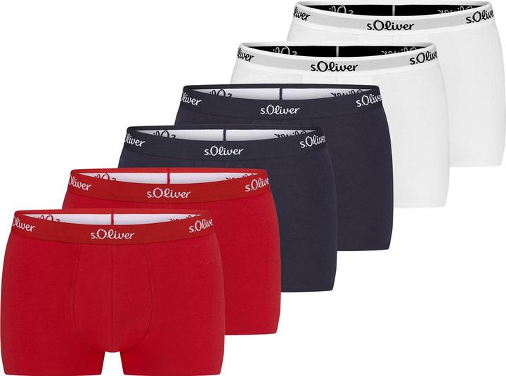 Actual product image S.Oliver 6 Pack Basic Retro Short / Pant (XL, pack of 6)