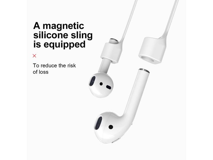 Actual product image Baseus Airpods cover silicone case (Headphone bag)