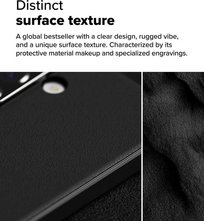 Produktbild Ringke Onyx Case for Samsung Galaxy A36 / A56 5G - Black (Samsung Galaxy A36, Samsung Galaxy A56 5G)