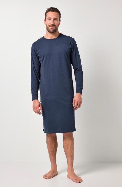 Produktbild JP1880 Nachthemd, Basic, Langarm, Seitenschlitze (3XL)