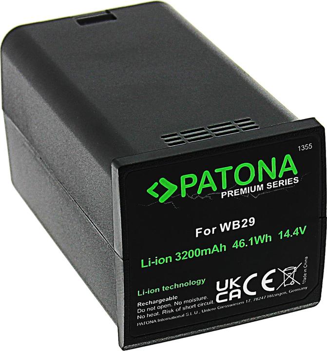 Produktbild Patona Premium Akku Godox WB29 (Kamera Akku)