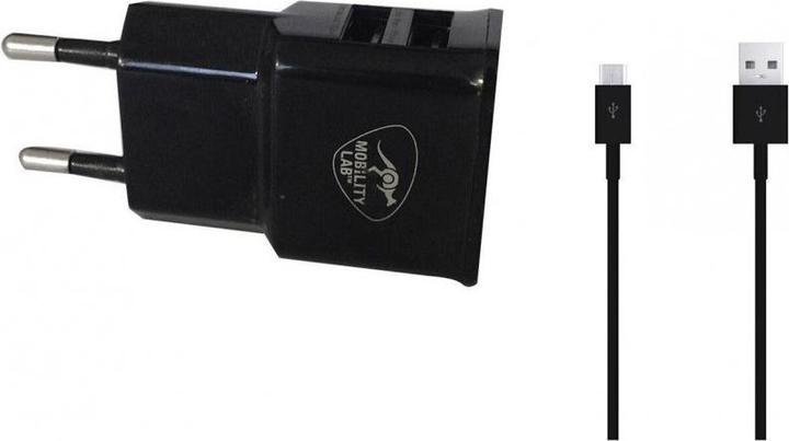 Produktbild Mobility Lab Chargeur secteur 1x USB-A (Noir) (1 Port)