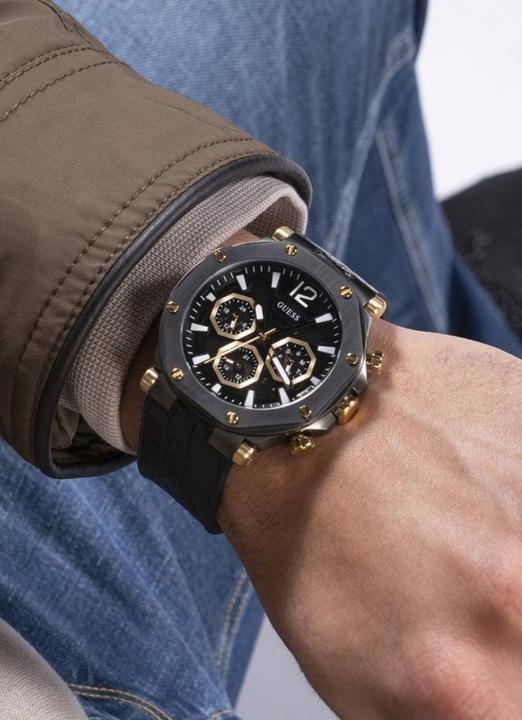 Produktbild Guess Armbanduhr Mens Dress Edge (Chronograph, 46 mm)