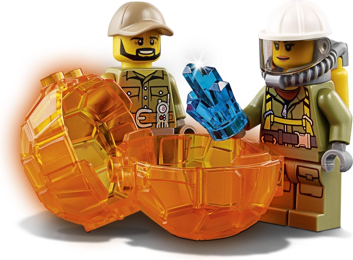 Produktbild LEGO City Vulkan-Forschungstruck (60121, LEGO City)