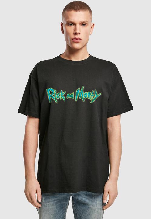 Produktbild Merchcode Rick and Morty - Logo Graphic Heavy Oversize Tee - 197743 (L)