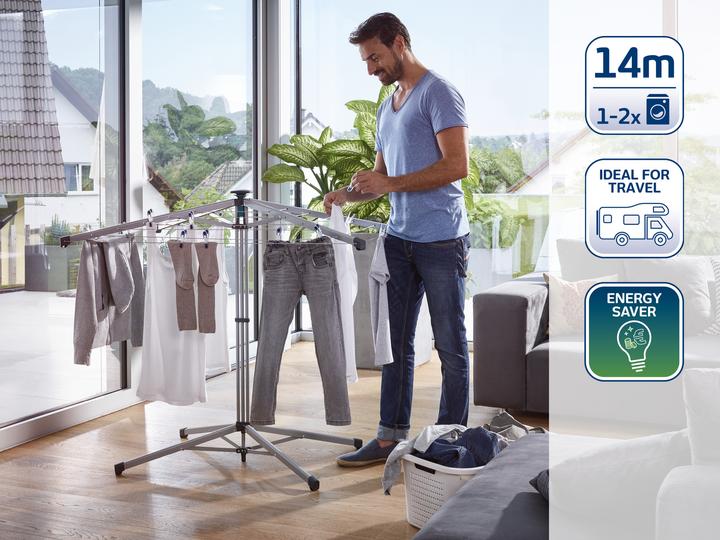 Productafbeelding Leifheit Lino Pop-up 140 (14 m)