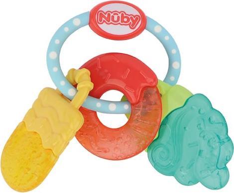Nuby Beissring mit Eisgel Früchte
