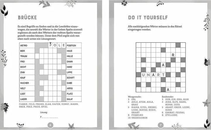 Actual product image 24 Days Kreuzworträtsel im Advent