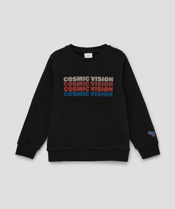 Actual product image s.Oliver Sweatshirt Sweatshirt mit weicher Innenseite (140)