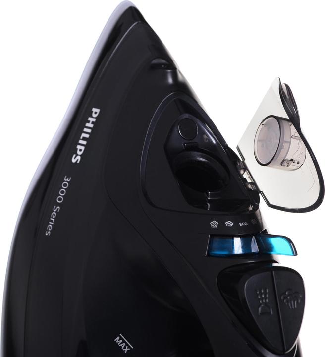 Image du produit Philips 3000 Series DST3041 / 80 Fer à vapeur Plaque céramique 2600 W Noir (2600 W, 200 g/min)