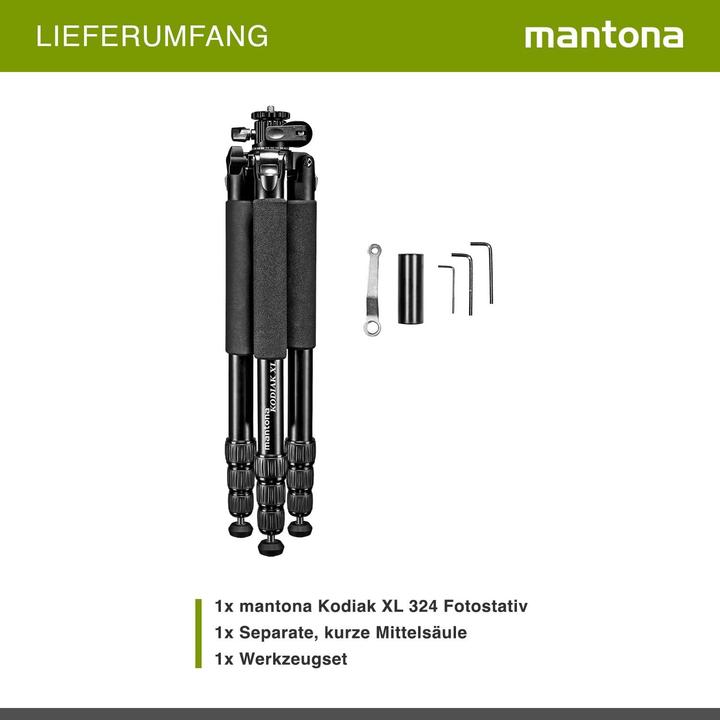 Produktbild mantona Kodiak XL 324 (Metall)