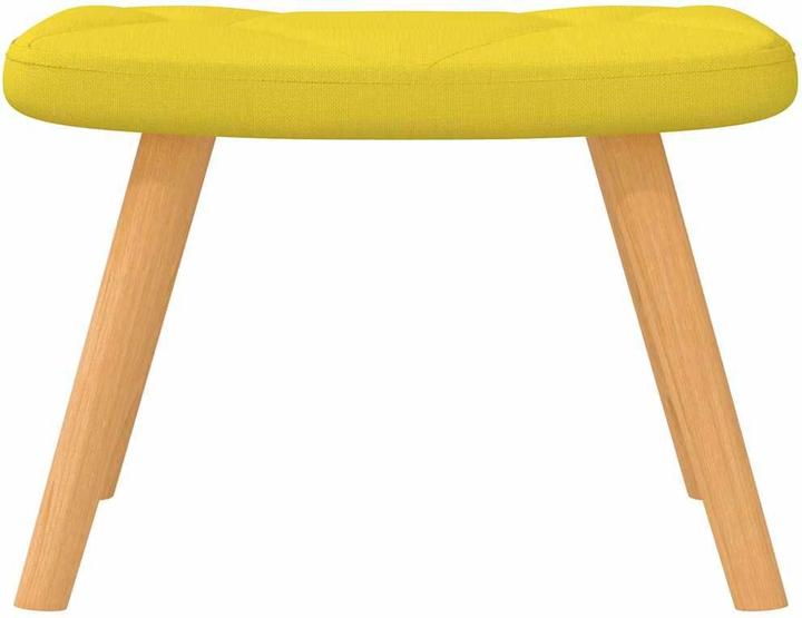 Image du produit vidaXL Schaukelstuhl mit Hocker