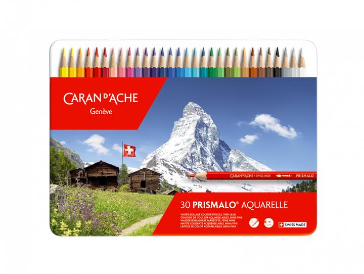 Produktbild Caran d'Ache Prismalo Aquarelle Metallschachtel (Mehrfarbig, 30 x)