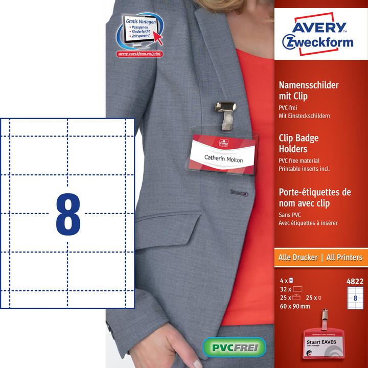 Produktbild Avery Namensschilder