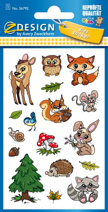 Actual product image Z-Design Metallic stickers