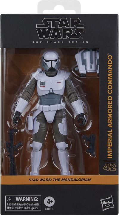 Actual product image Hasbro Star Wars: The Mandalorian Black Series Imperial Armoured Commando