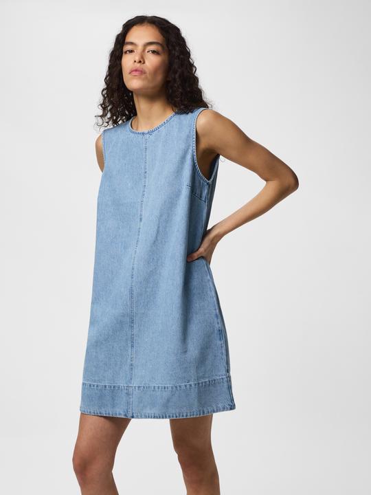Image du produit Pieces Pcflora Sl Mini Denim Dress Noos (M)