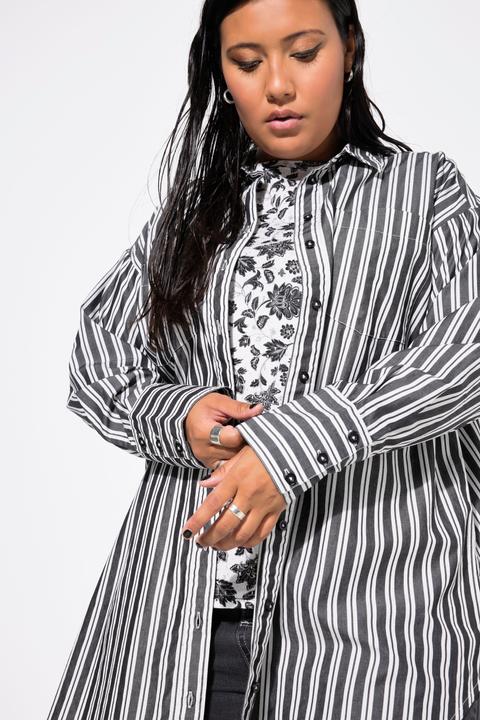 Immagine prodotto Studio Untold Camicia a righe dal taglio oversize (42, 44)