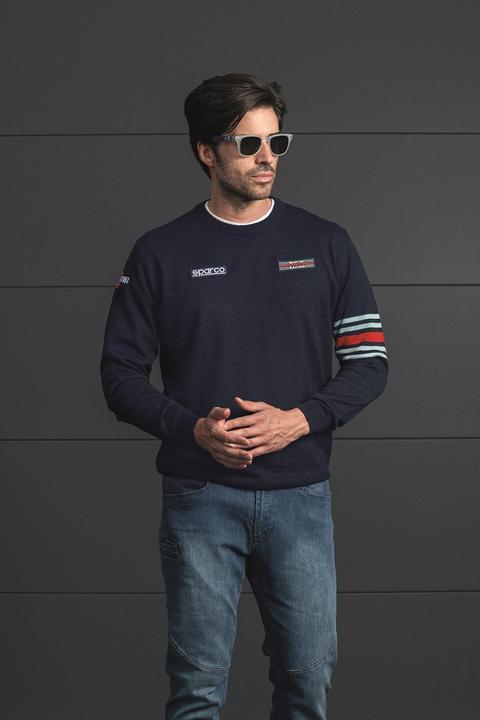 Image du produit Sparco Sweat-shirt ras du cou en laine Martini Racing (M)