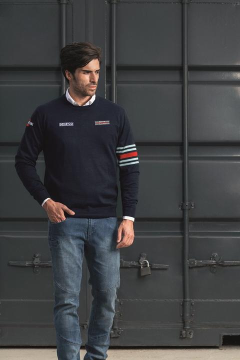 Image du produit Sparco Sweat-shirt ras du cou en laine Martini Racing (M)