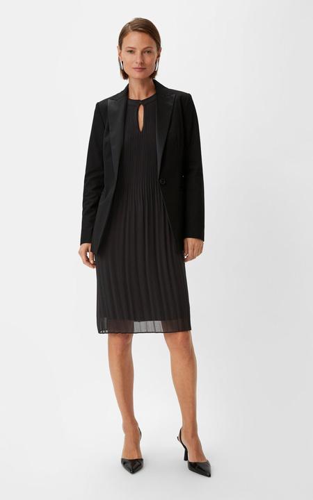 Produktbild Comma Kleid Chiffon-Kleid mit Plisseefalten (34)