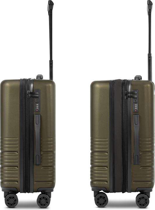 Image du produit Camel Active Hanoi 4 Rollen Kabinentrolley S 56 cm mit Dehnfalte (38 l, Bagage à main (jusqu'à 50l))