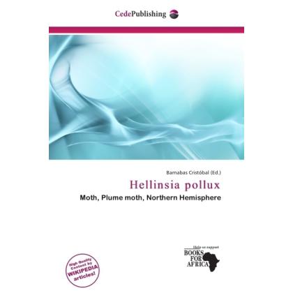 Hellinsia pollux, Fachbücher
