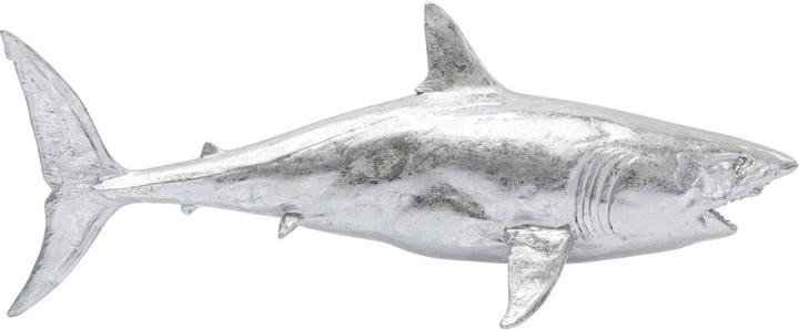 Produktbild Kare Design Deko Figur Shark Henry Silber 106cm