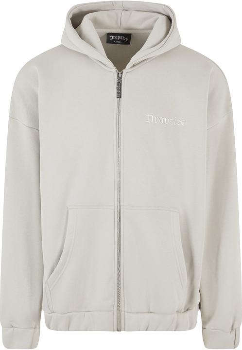 Produktbild Dropsize Super Heavy Oversize Blank Zip Hoodie - 124677 (M)