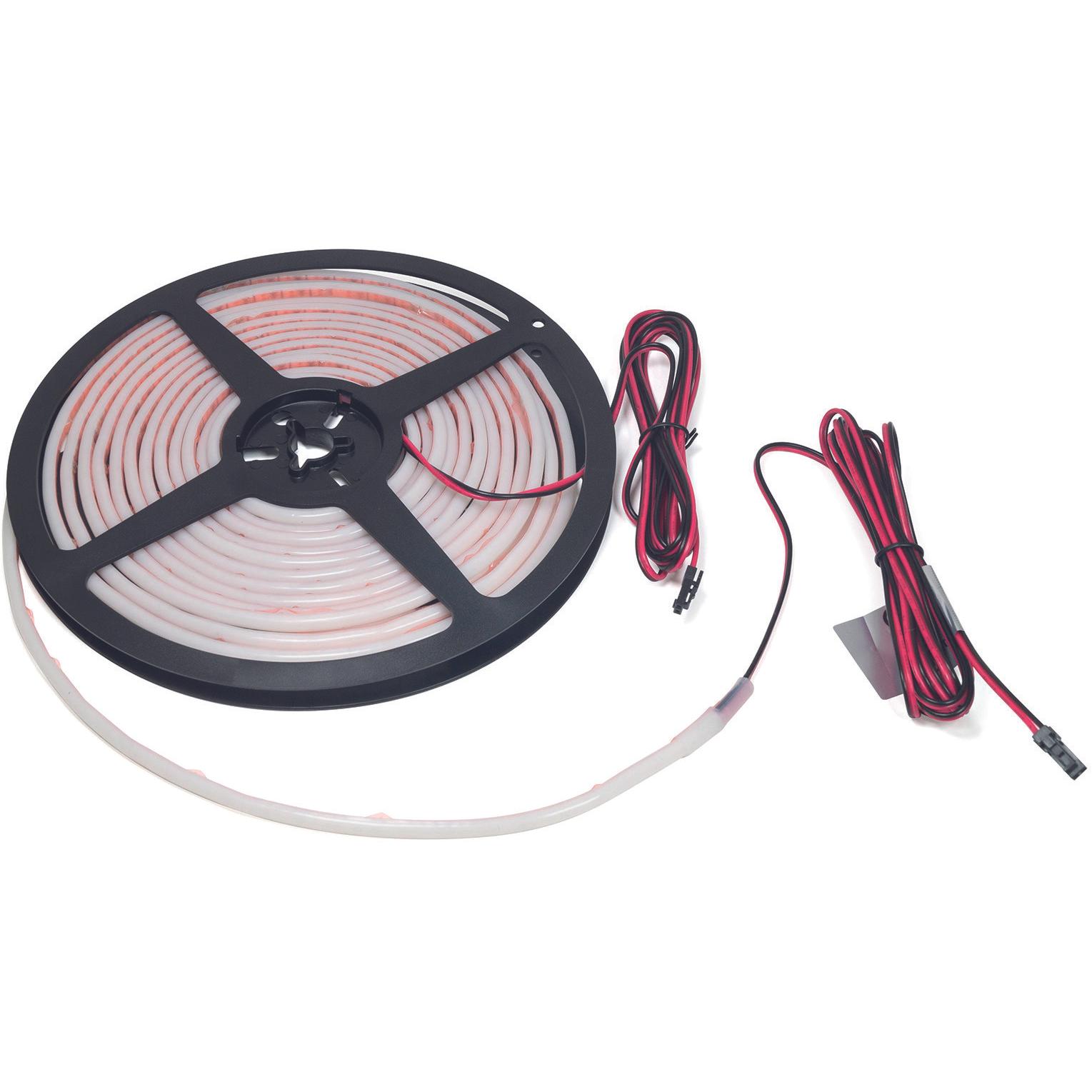 L&S, LED Streifen, LED Band WAVE M 12 V, WW / NW, weiss/opal (Neutralweiss, 500 cm, Indoor)