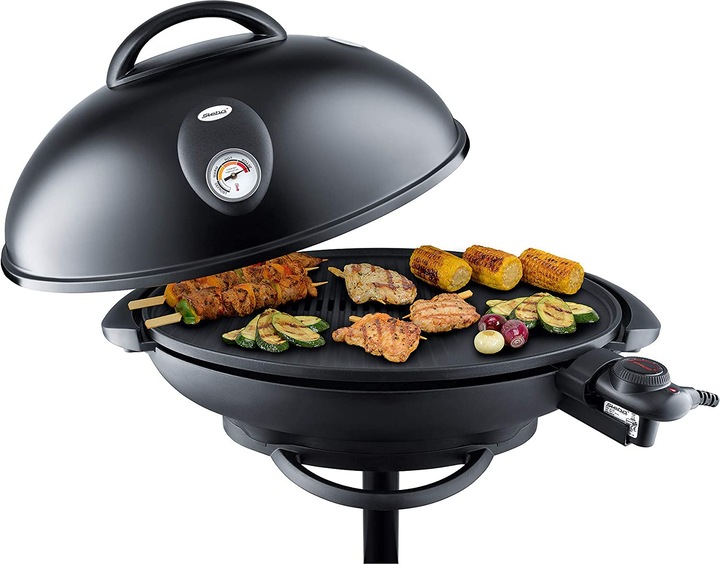 Immagine prodotto Steba Griglia a colonna per barbecue con cofano grigio (2.20 kW)