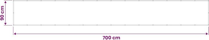 Produktbild vidaXL Balkon Sichtschutz