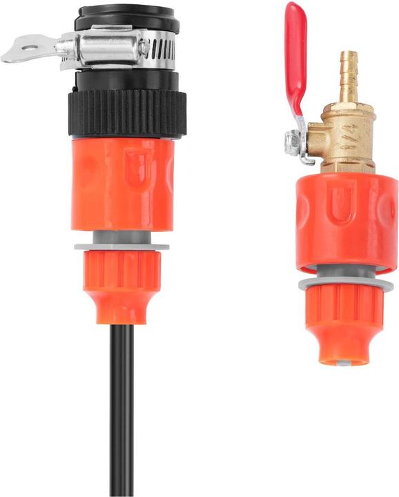 Actual product image Ulsonix Telescopic Brush - with water connection - for solar panels and windows - 1750 - 7200 mm