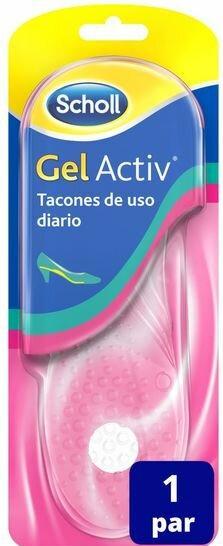 Produktbild Scholl Gel Activ Daily Heel Insoles Size 35-40.5