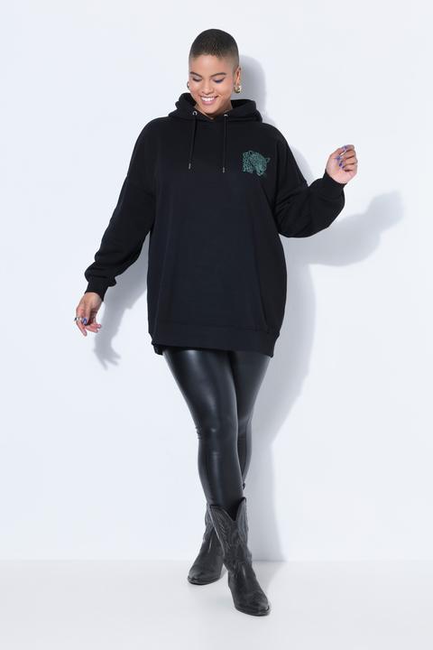 Image du produit Studio Untold Sweat-shirt à capuche oversize, imprimés léopard (50, 52)