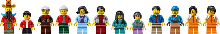 Actual product image LEGO Lunar New Year Traditions (80108, LEGO Rare Sets)
