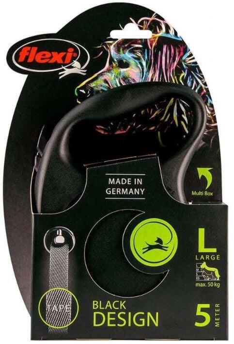 Immagine prodotto Flexi Edizione Nera (L, Cane, Passeggiare)