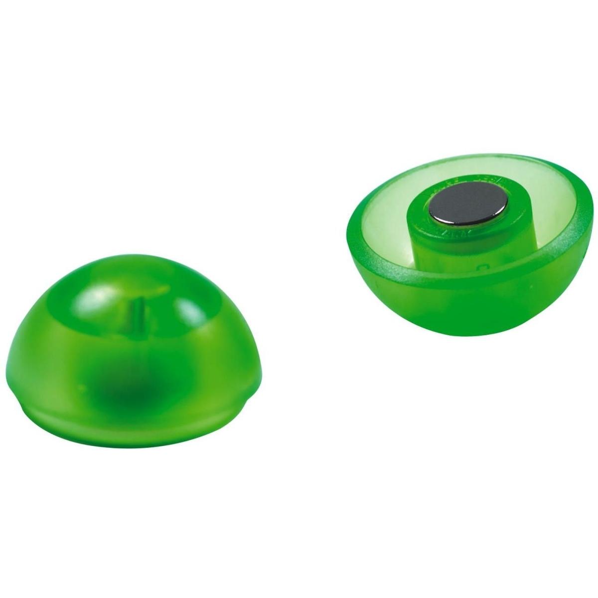 Laurel, Magnet, Magnet Super Power Maxi 30mm VE=4 Stück kristallgrün (4 x)