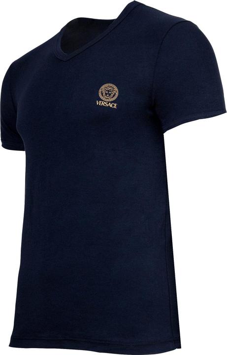 Immagine prodotto Versace T-Shirt Short Sleeves V Neck Jersey Topeka Bi-Stretch Cotton Organic New Logo (XXL)
