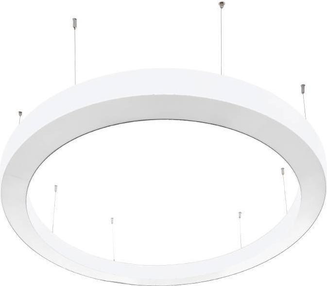 EGLO 68108 PASTRENGO 3 LED Pendelleuchte 128W Ø2000mm Weiss Neutralweiss