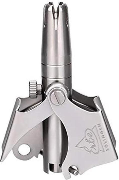 Actual product image Erbe Nose Hair Remover Stainless Steel with Brush - Solingen