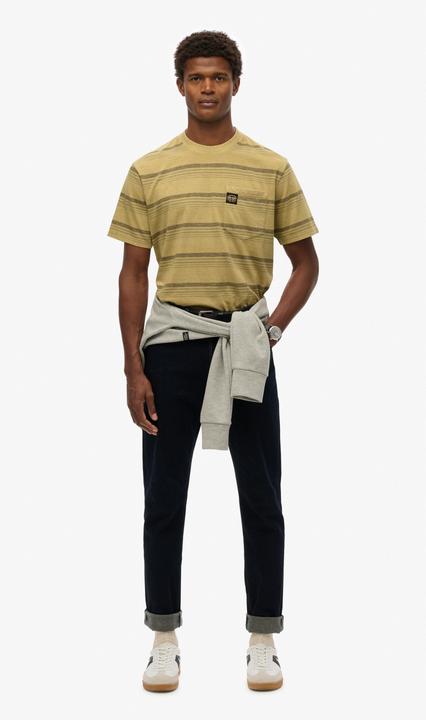Actual product image Superdry Contrast Stripe Pocket Tshirt (XXL)