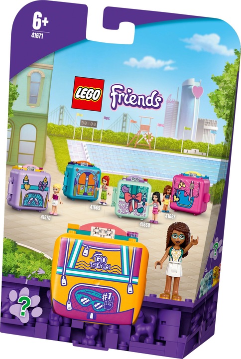 Actual product image LEGO Andreas Swimming Star Cube (41671, LEGO Friends)