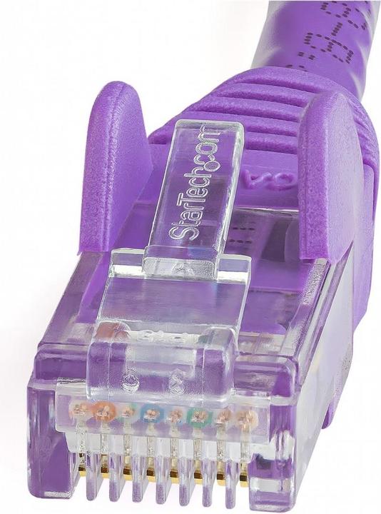 Actual product image StarTech 2m Purple Cat6 Patch Cable (UTP, CAT6, 2 m)