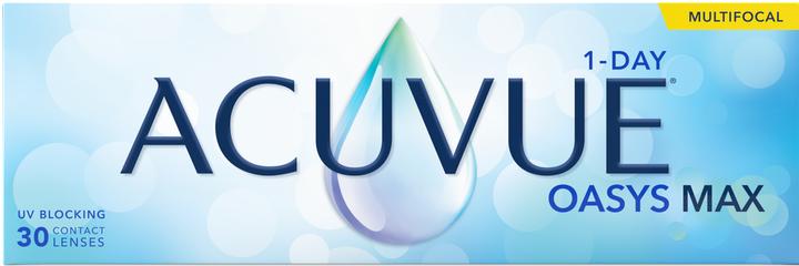 Actual product image Acuvue Oasys Max 1-Day Multifocal (+1.5, Daily lens, 30 Piece, Multifocal)