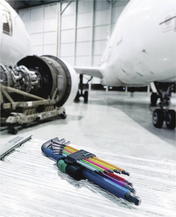 Actual product image Wera 950/9 Hex-Plus Multicolour HF 1