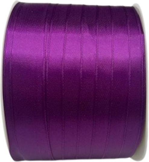 Produktbild TOP Geschenkband Satin Violett 2,5 cm x 200 m