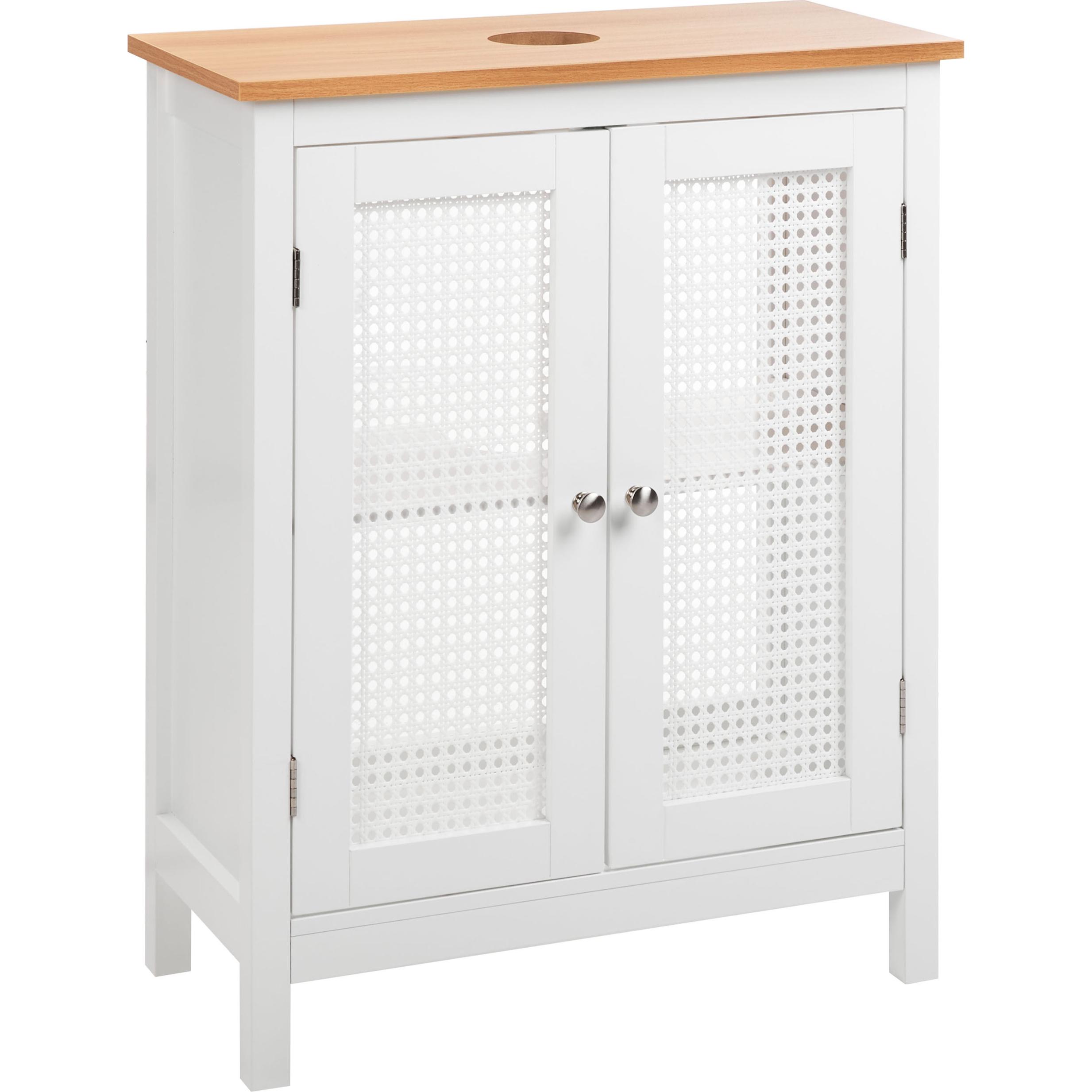 Beliani, Waschbeckenunterschrank, Alamos